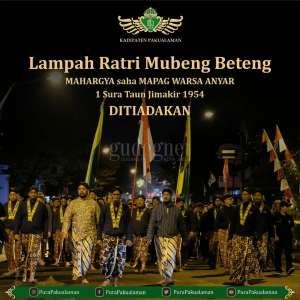 Pakualaman Tiadakan Ratri Lampah Mubeng Beteng
