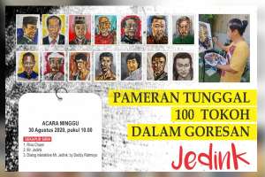 100 Tokoh dalam Goresan Jedink Alexander