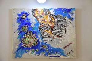 Pameran Tunggal Jedink Alexander: 100 Tokoh Berbalut Empati