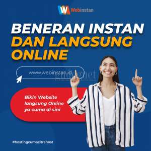 Online-kan Bisnis dengan Web Instan, Proses Cepat Biaya Murah