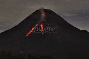 Tinggi Kubah Lava Barat Daya Gunung Merapi Meningkat