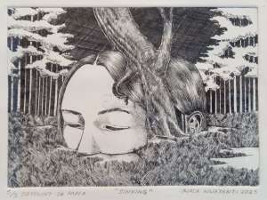 Mengenal Teknik Cetak Dalam “Drypoint”